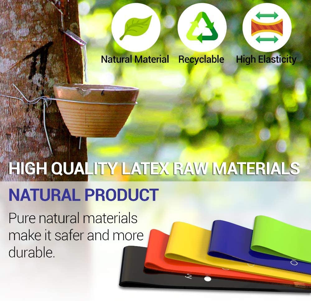 Conjunto De Bandas Elásticas Resistencia Hombres Mujeres Para Entrenamiento Casa